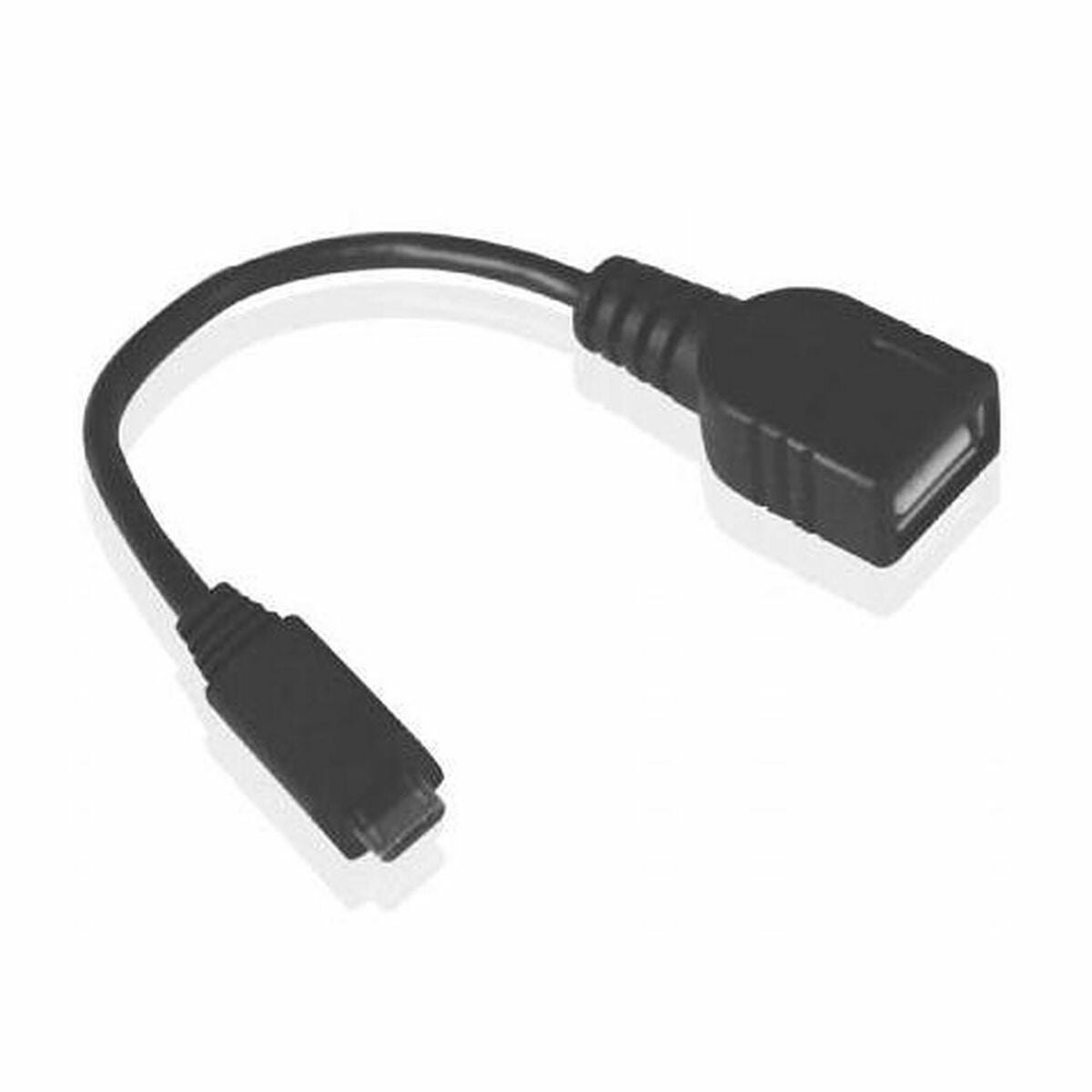 Câble Micro USB vers USB SBS TE0UCD90K 0 13 cm Noir Leroy Merlin