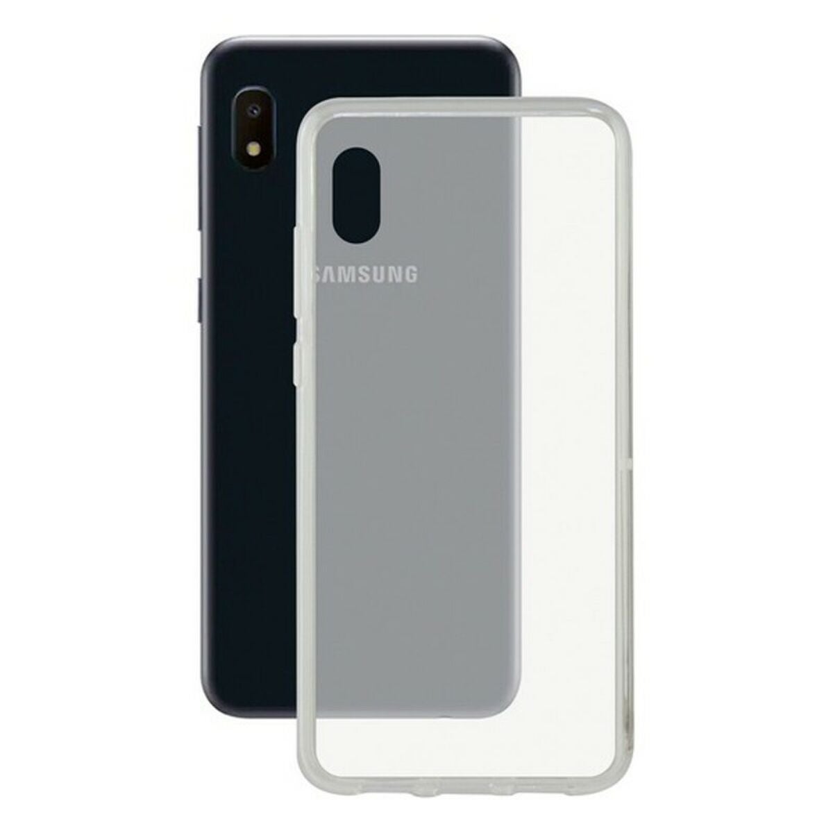 Funda Para M Vil Samsung Galaxy A E Ksix Flex Tpu Transparente Leroy