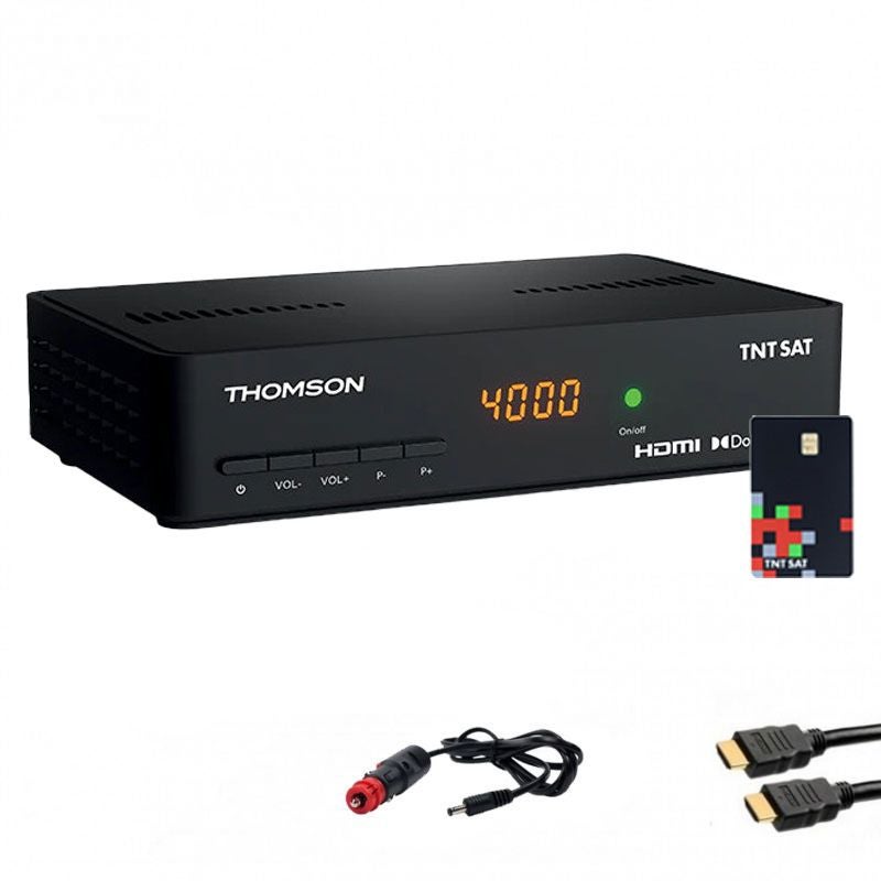 Pack Thomson R Cepteur Tv Satellite Full Hd Carte D Acc S Tntsat