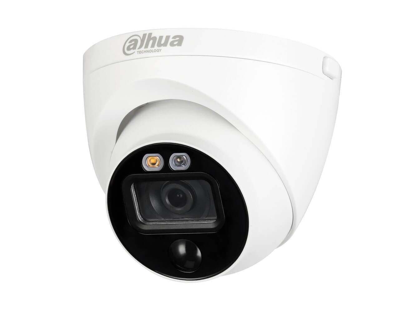 Caméra dôme Eyeball 5 MP fixe IR 20 m Dahua DH HAC ME1500EP LED