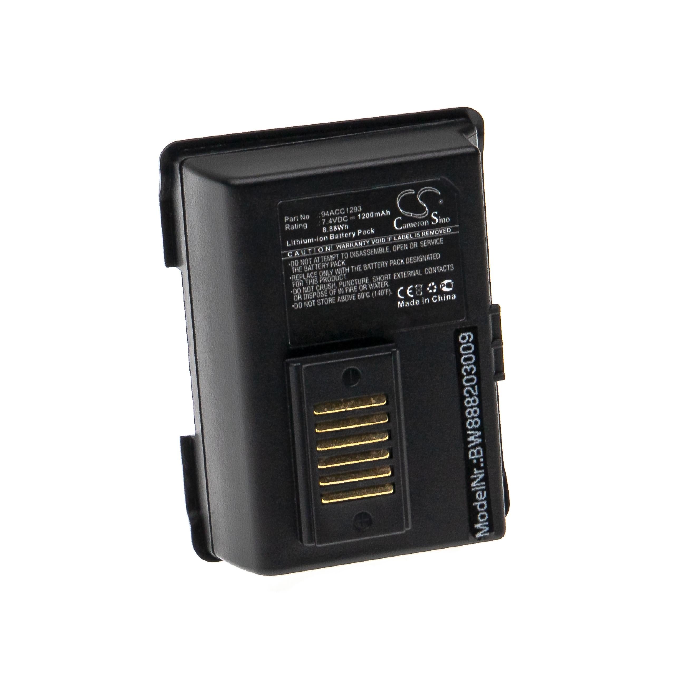 Vhbw Batterie Remplacement Pour Datalogic Acc