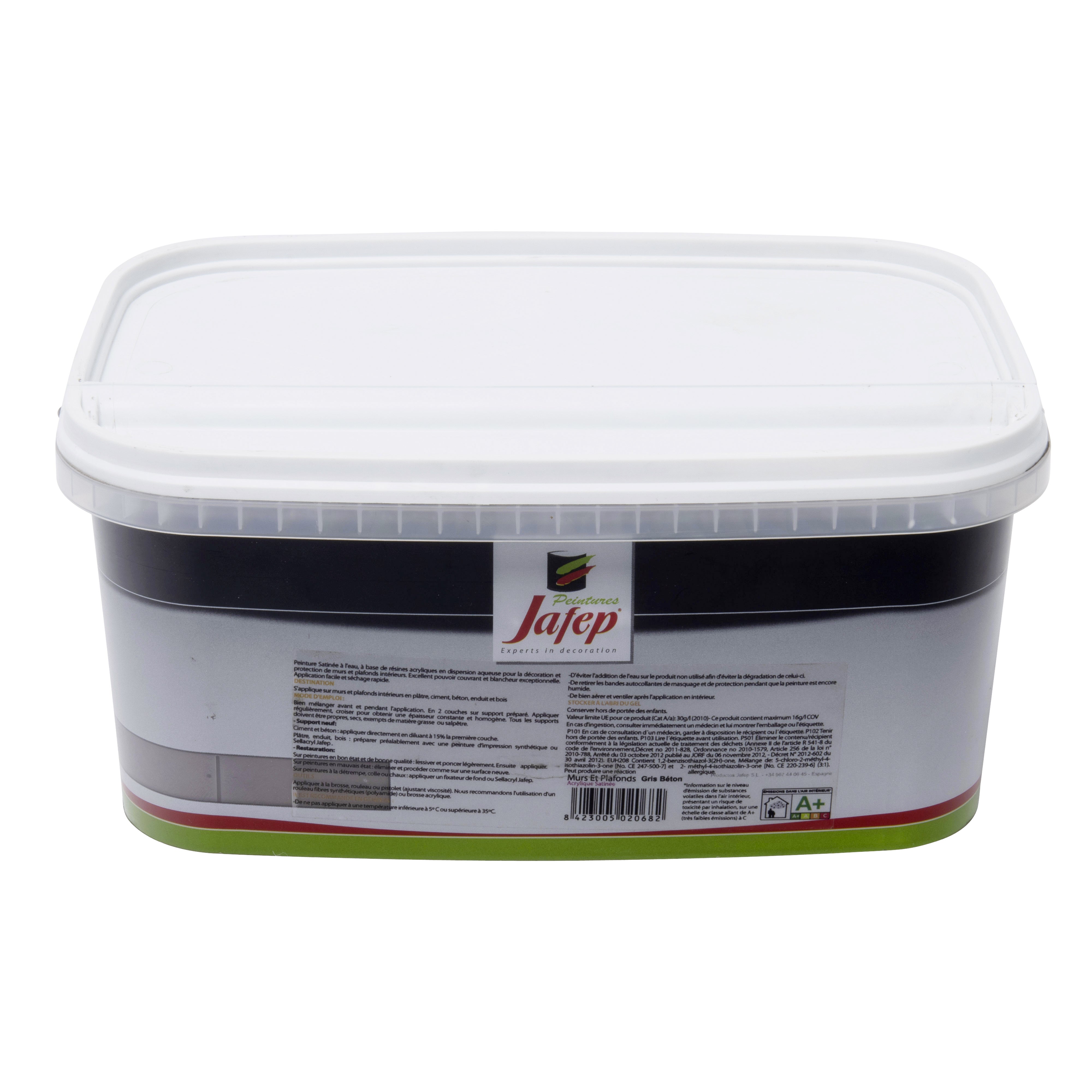 Peinture Mur Et Plafond Satin E Gris B Ton L Jafep Leroy Merlin