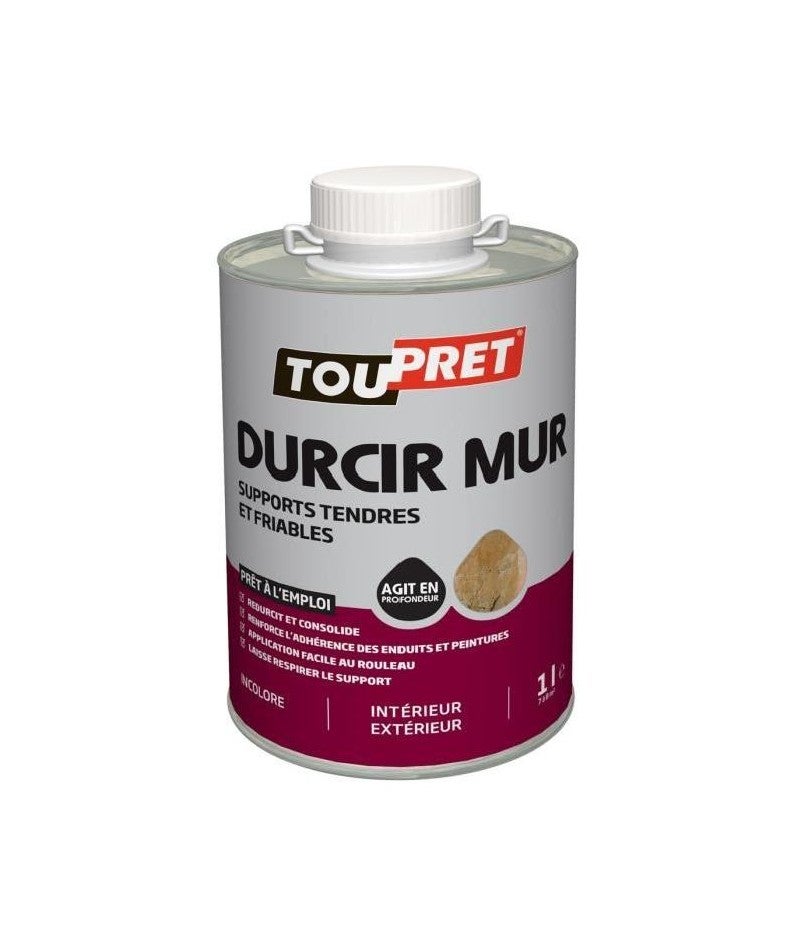 TOUPRET Durcir Mur 1 L Leroy Merlin