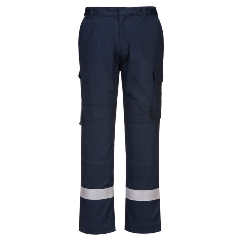 Portwest Pantalon De Travail Anti Feu Bizflame Plus Bleu Marine M