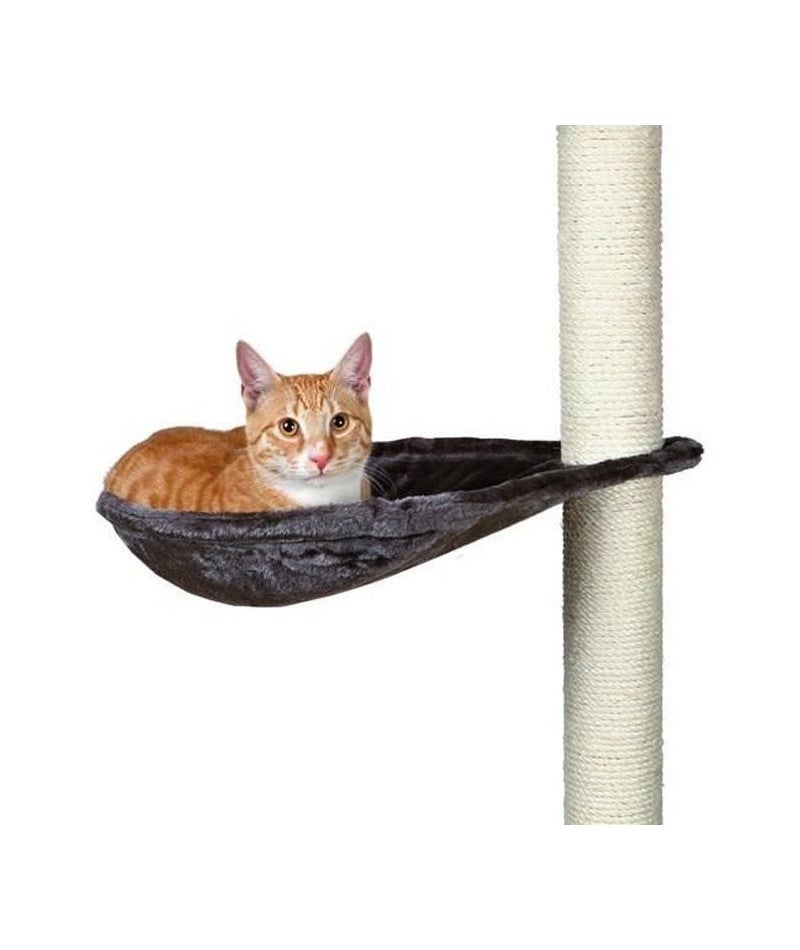 Hamaca Colgante para Gatos Trixie Hammock Gris Metal Ø 40 cm