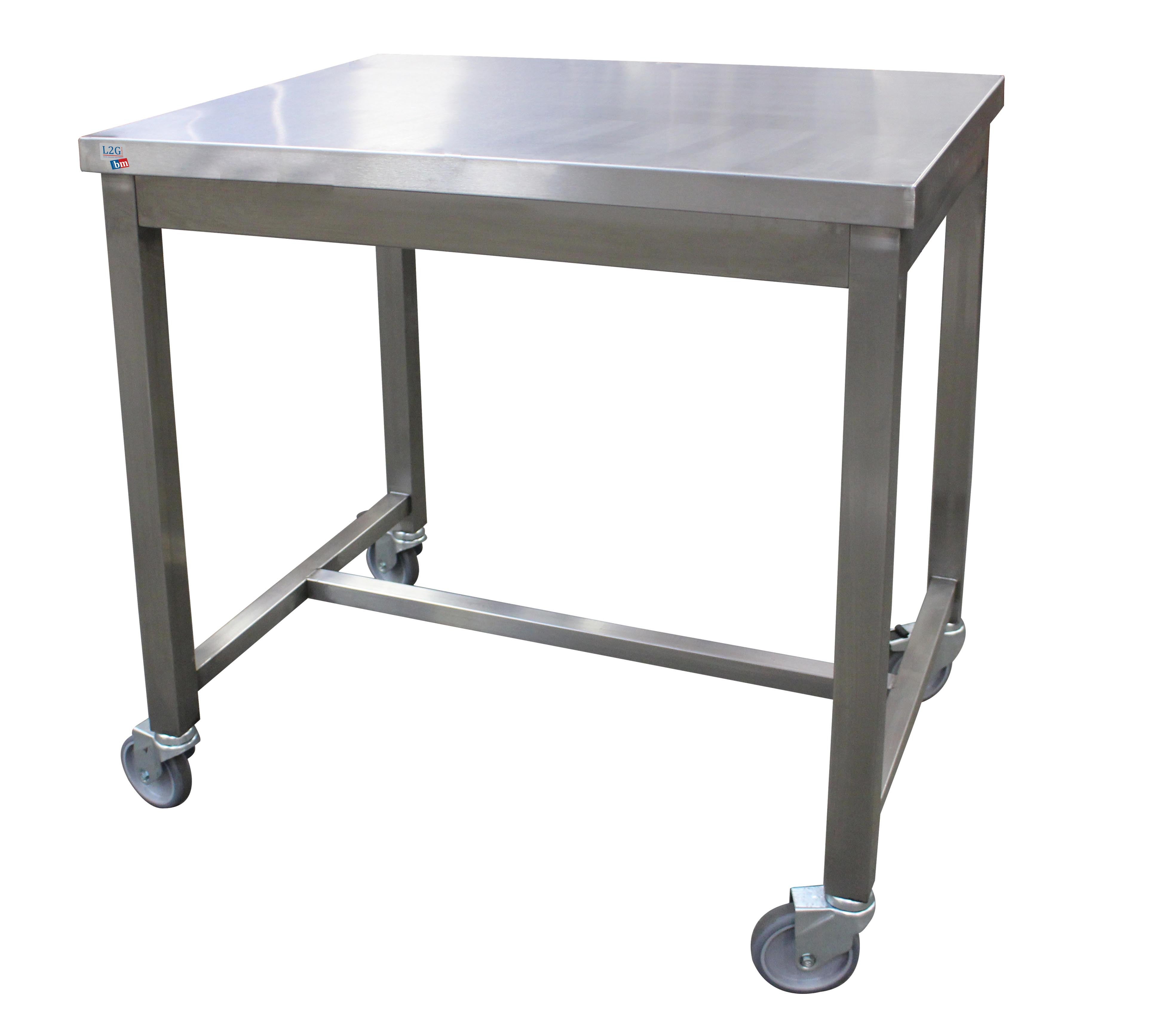 Table De Service Inox L G Leroy Merlin