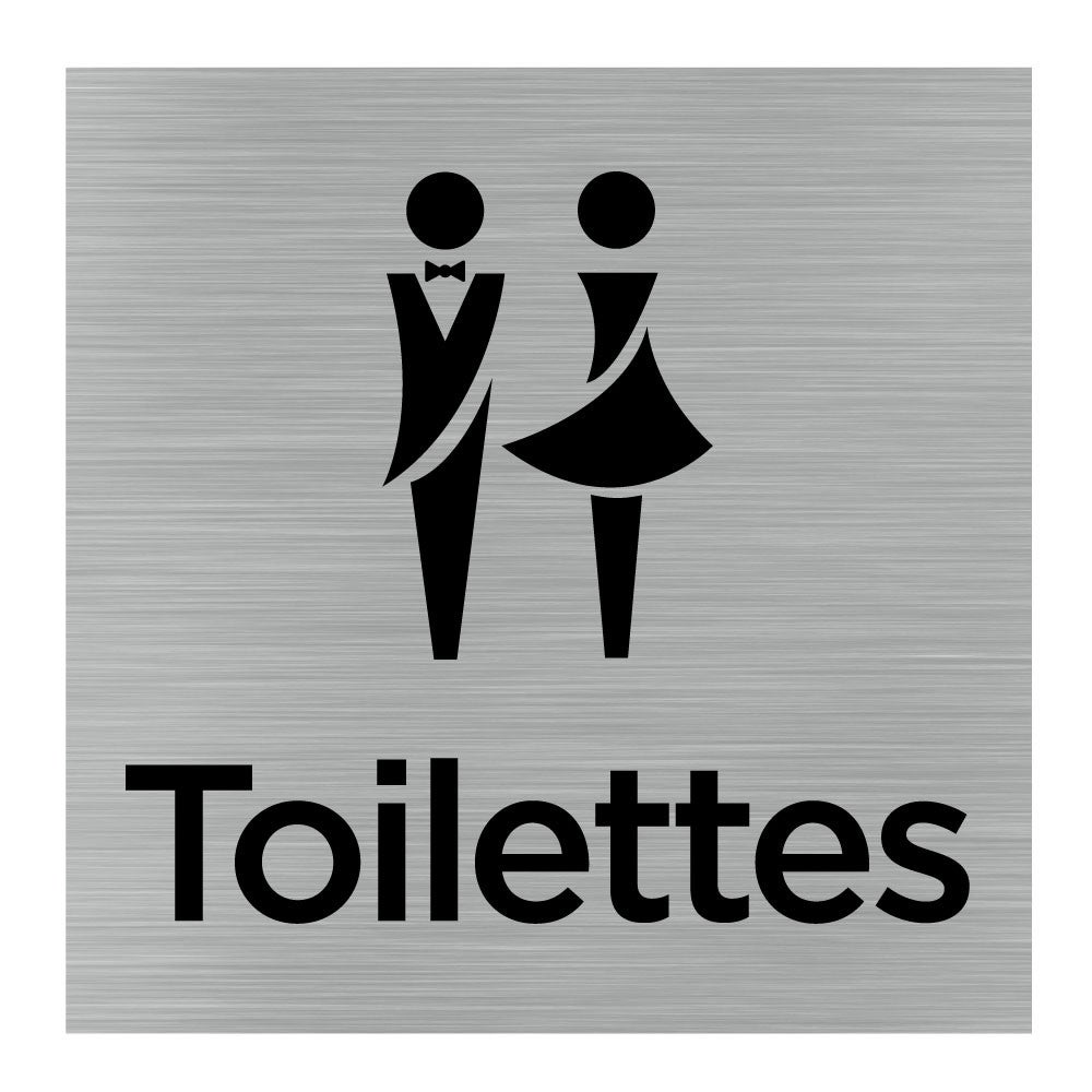 Pictogramme Toilettes Hommes Et Femmes Q Mati Re Aluminium