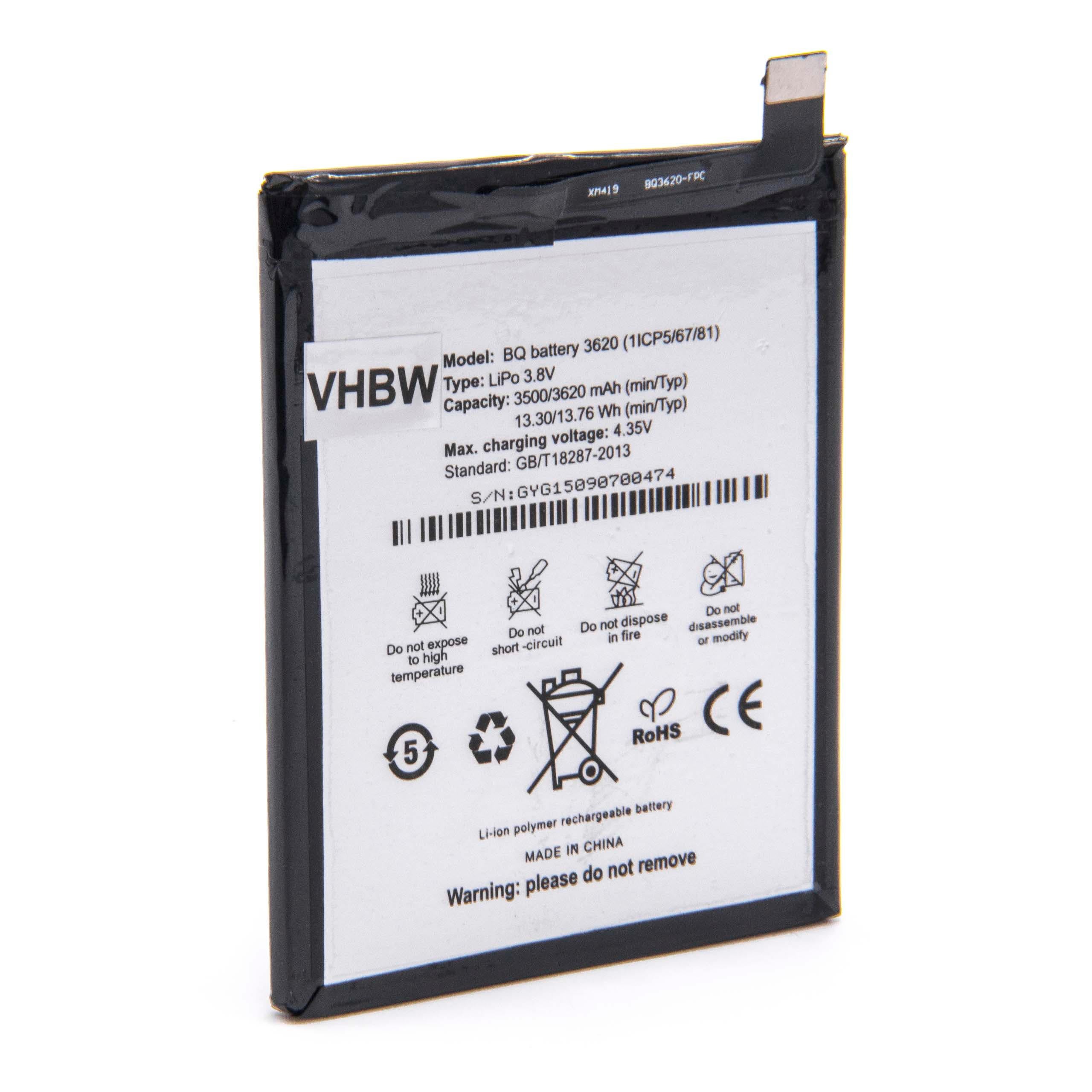 Vhbw Batterie Compatible Avec Bq Aquaris M Smartphone Mah V