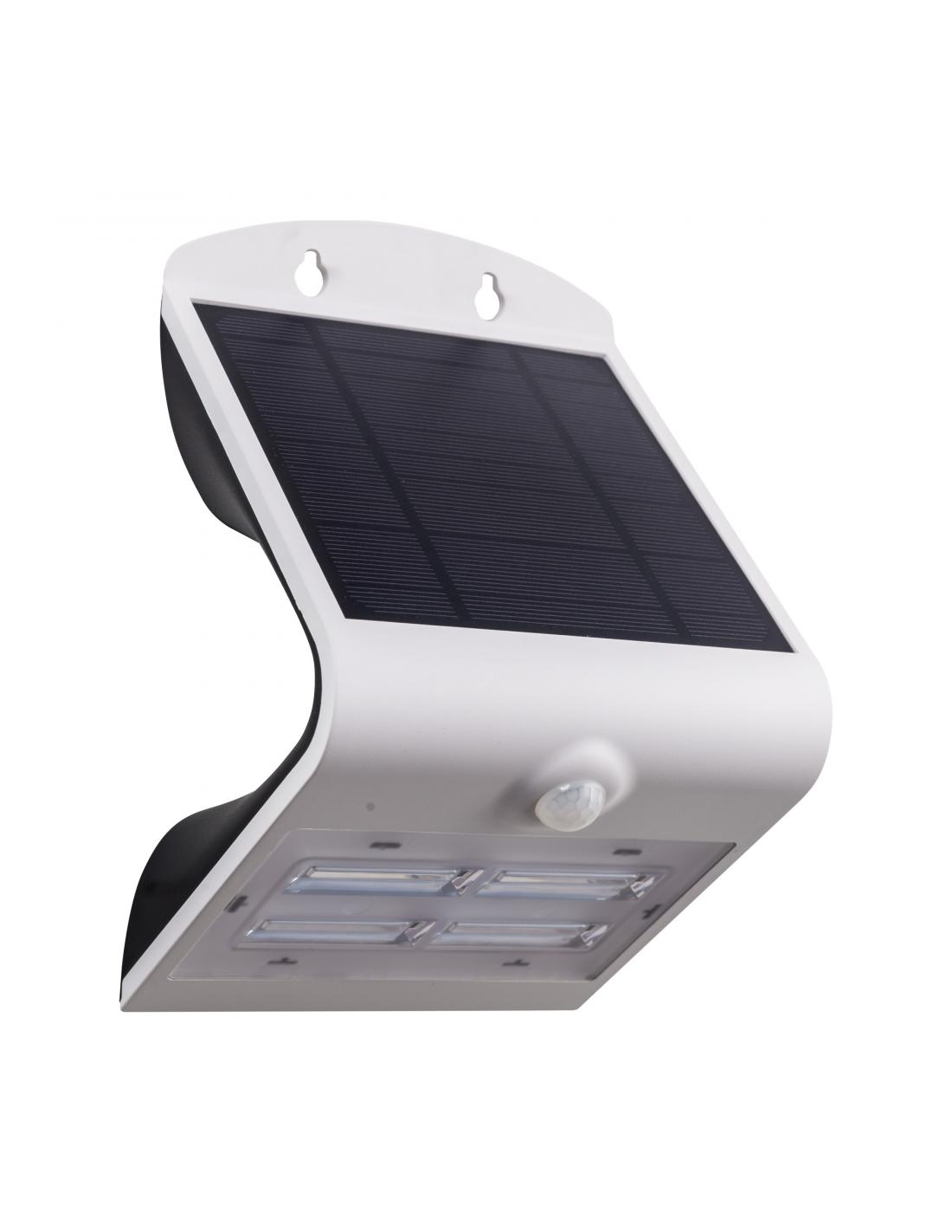 Aplique De Pared Solar Led Blanco Eglo Lamozzo Leroy Merlin