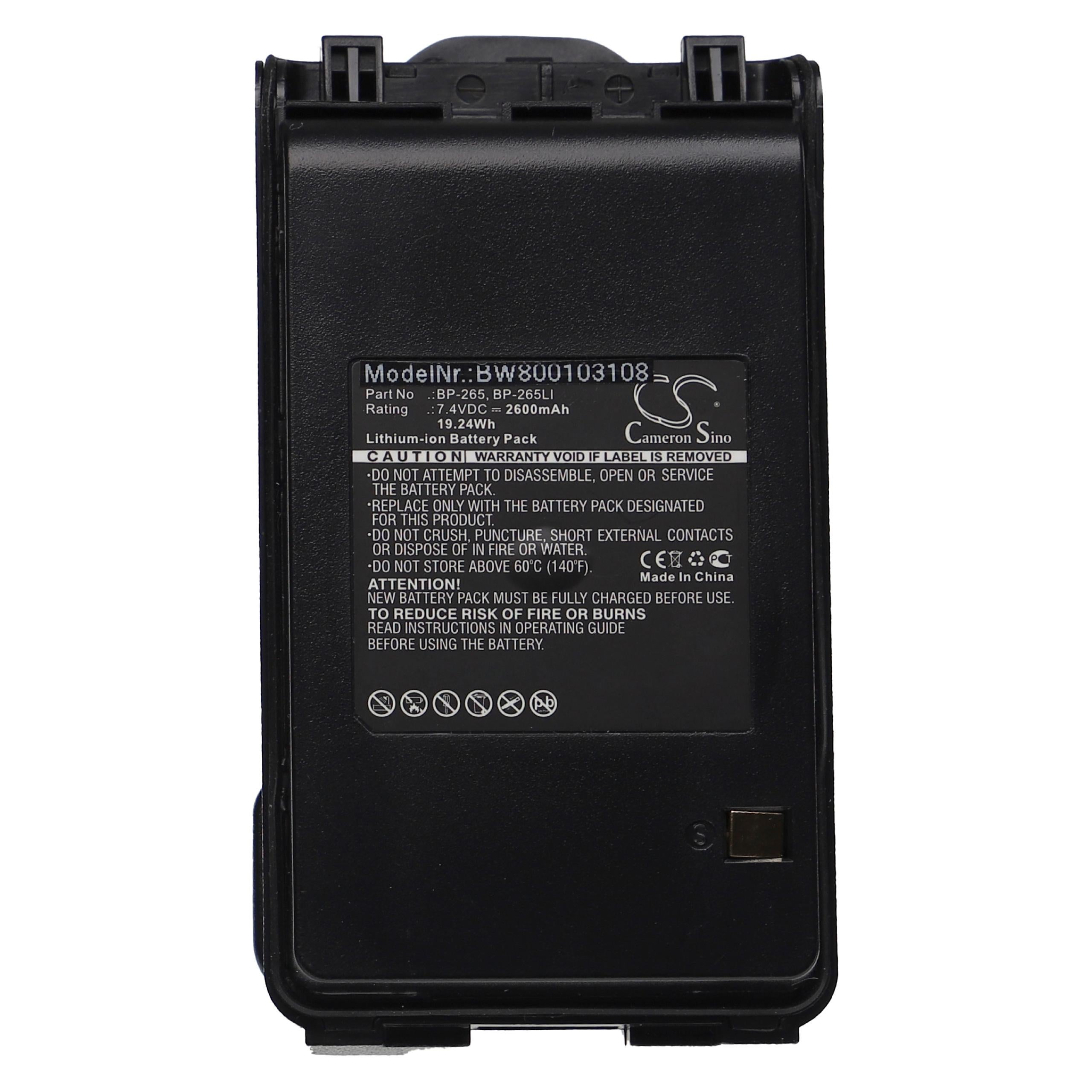 Vhbw Batterie Compatible Avec Icom IC 3101 IC 4101 IC F3001 IC F3002