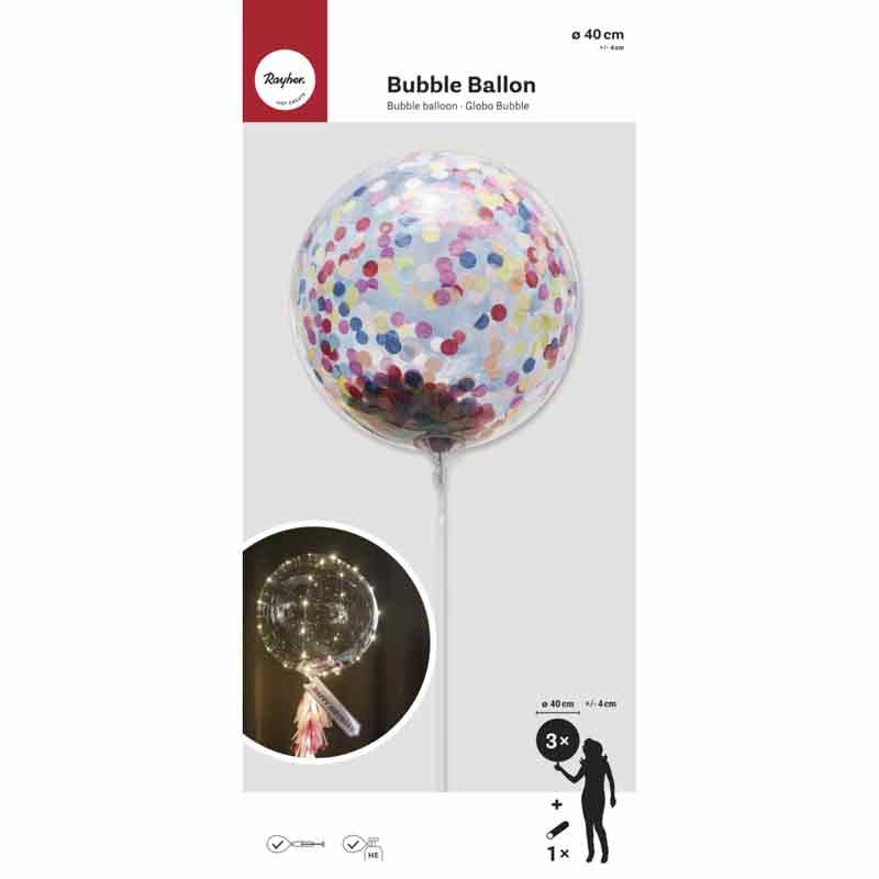 Ballons Transparents Remplir X Cm Rayher Leroy Merlin