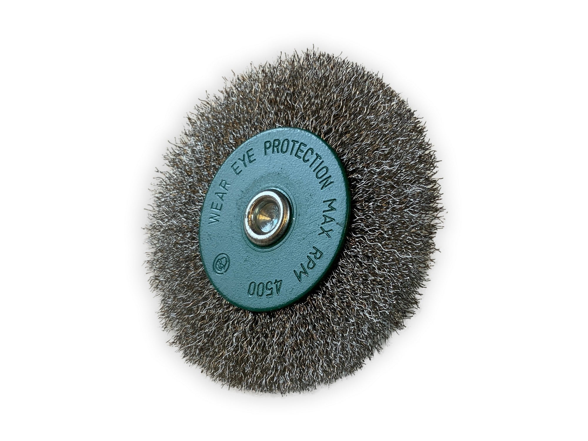 Brosse Rotative Circulaire M Tallique Sur Tige Mm Fil Inox