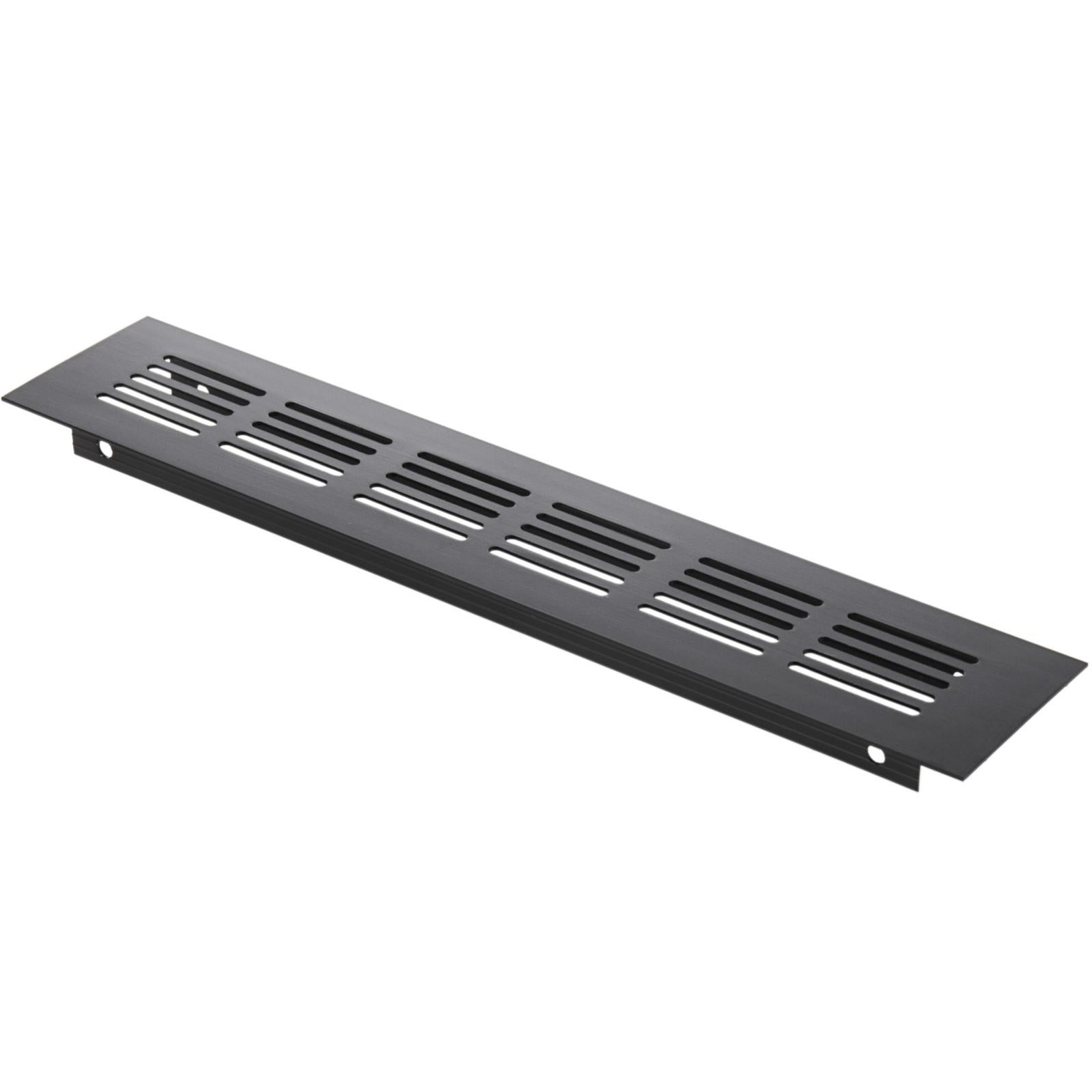 Grille De Ventilation En Aluminium Pour Socle Noir 250 X 50 Mm Leroy