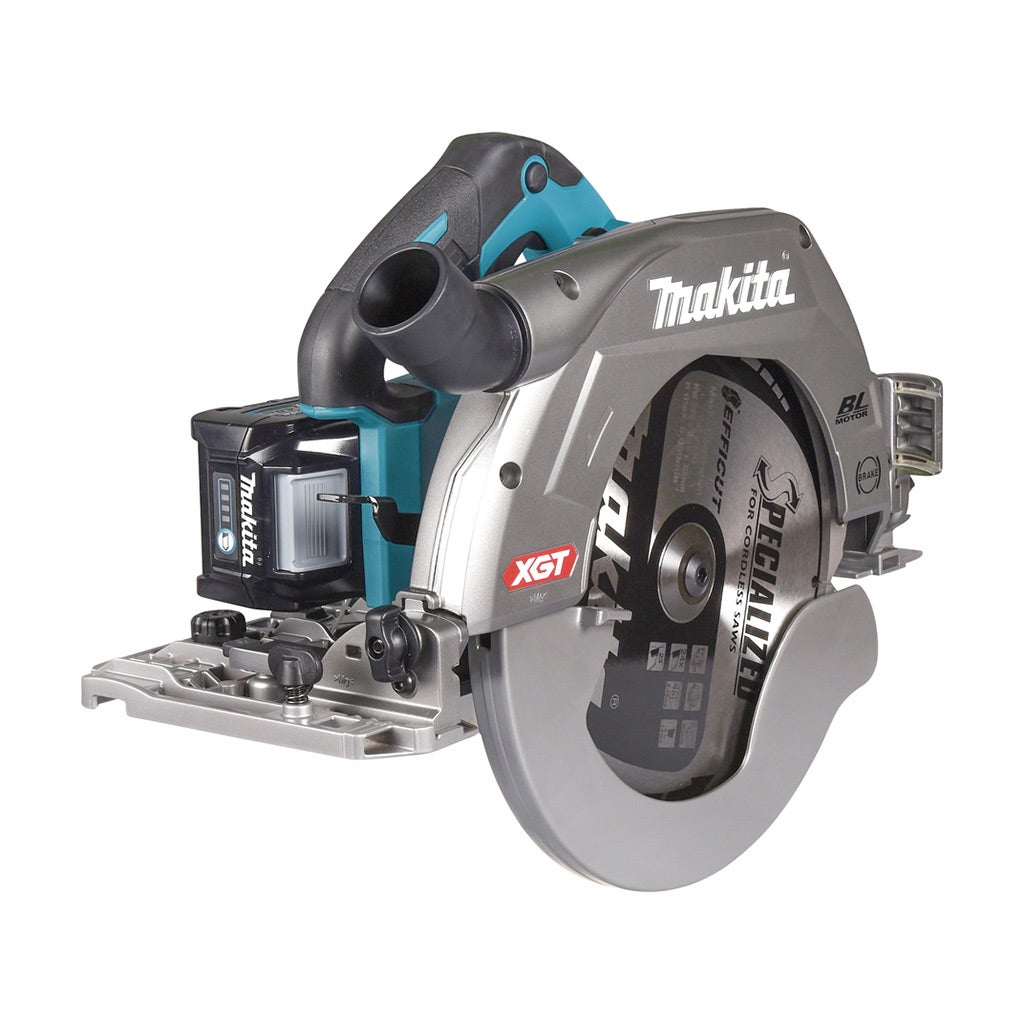 Makita HS011GT201 Sega Circolare 270mm 40 V Brushless Con Due Batterie