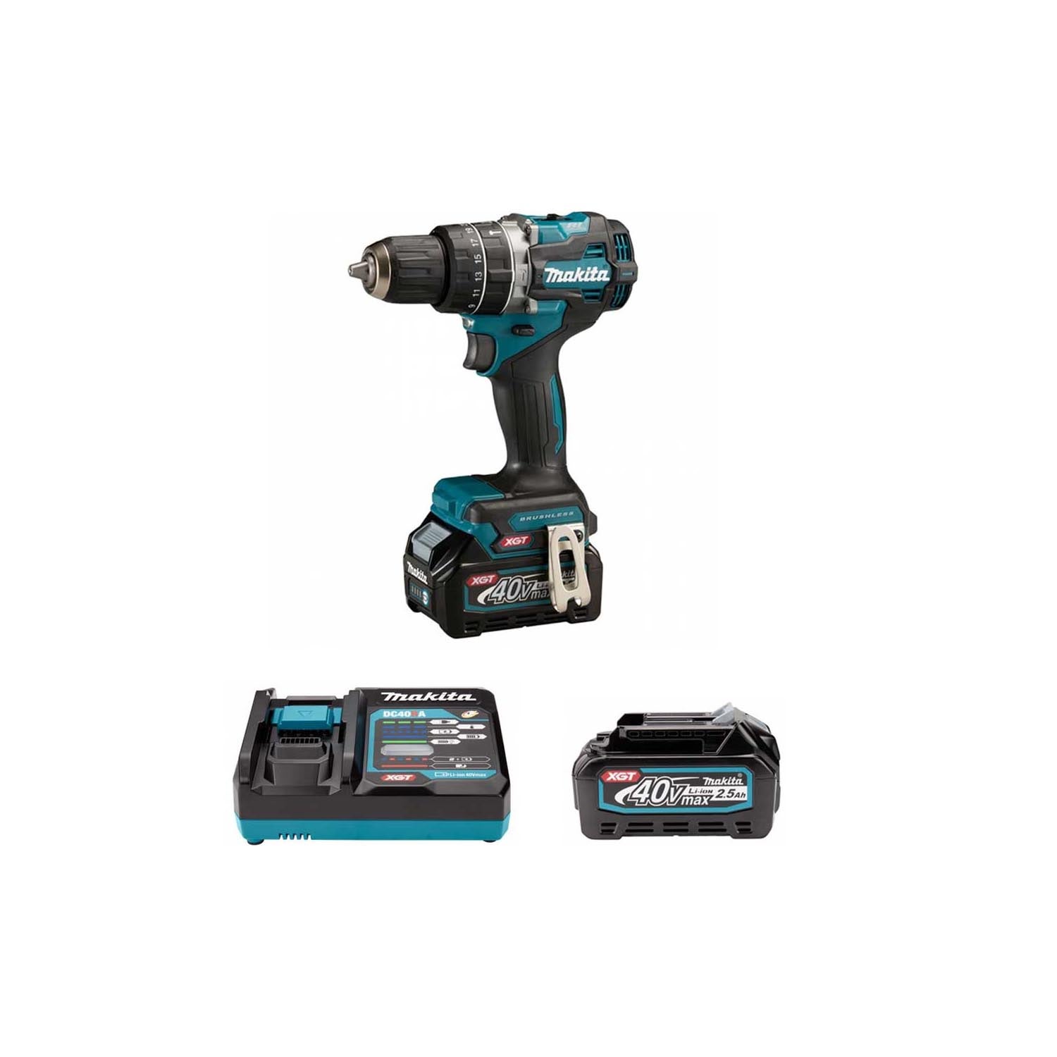 Makita Hp Gd Trapano Avvitatore A Percussione Xgt A Batteria V