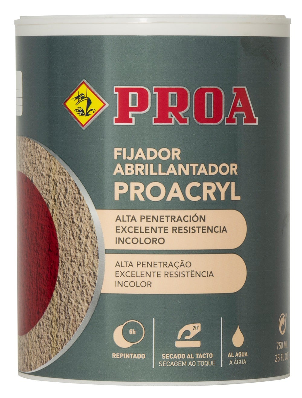 Fijador Abrillantador Acrilico Proacryl Incoloro L Imprimaci N