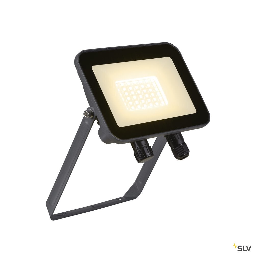 Projecteur Ext Rieur Anthracite Slv Floodi M Avec Led Int Gr E W