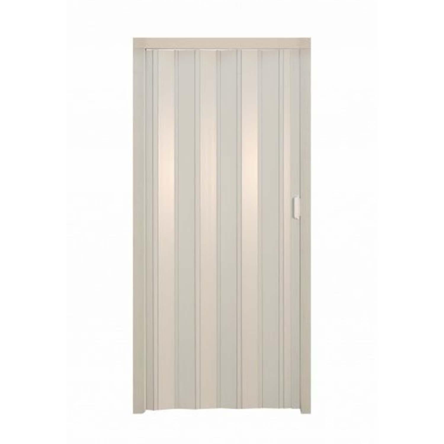 Puerta Plegable De Interior En Kit De PVC Marfil 1013 82x220 Cm Mod