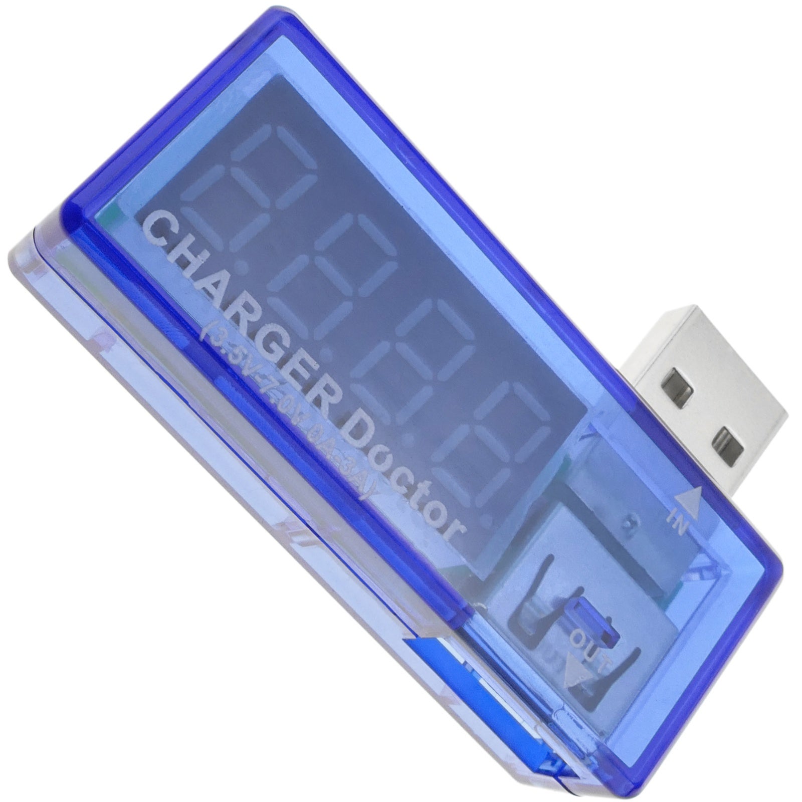 Contador de voltaje por puerto USB con visor LCD de 4 dígitos DW 0887