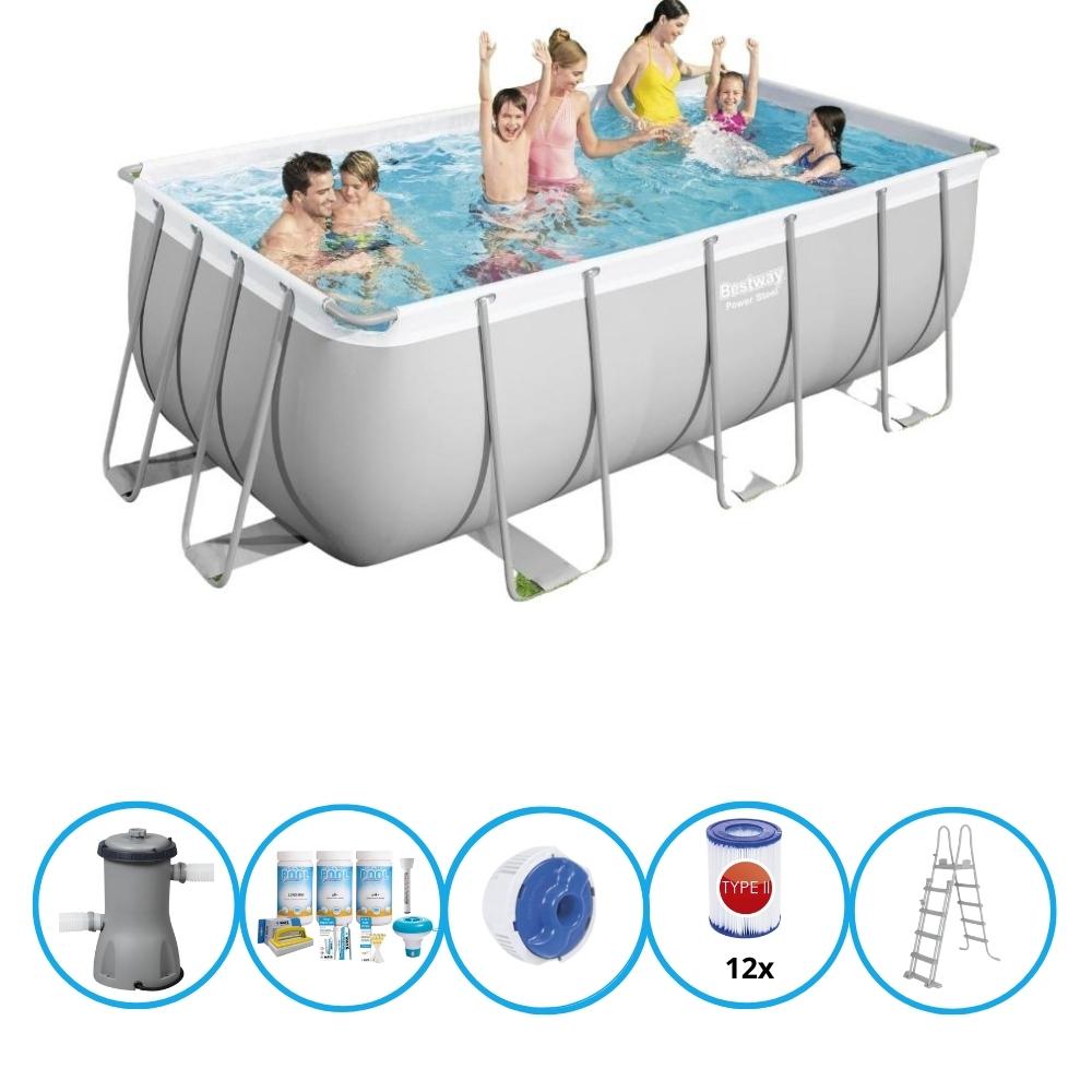 Bestway Piscine Power Steel Bundle De Piscine X X Cm