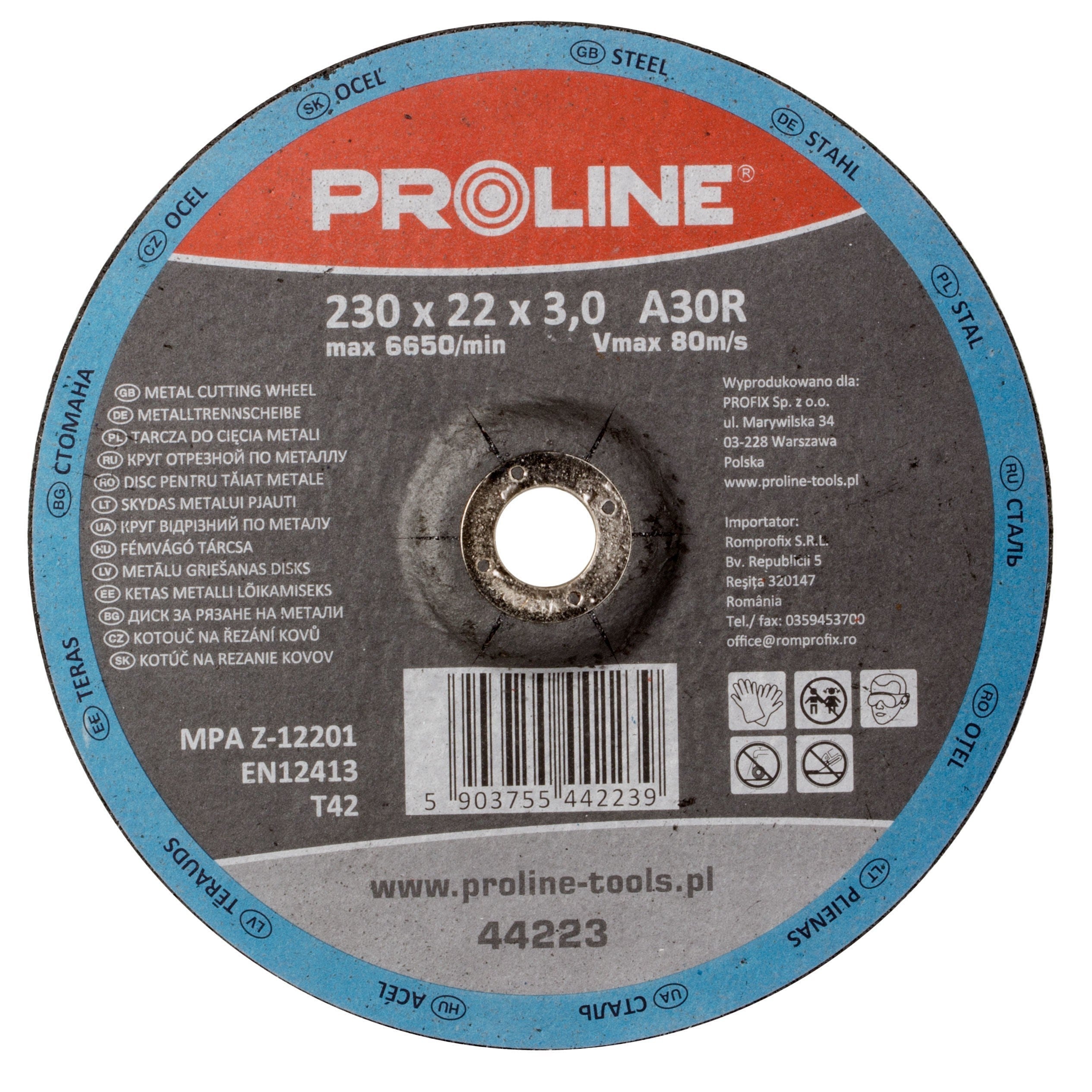 Disque De Coupe En M Tal T X X A R Proline Leroy Merlin