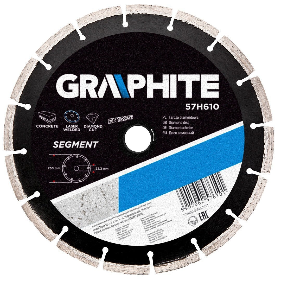 Disque Diamant X Mm Segment Soud Au Laser Leroy Merlin