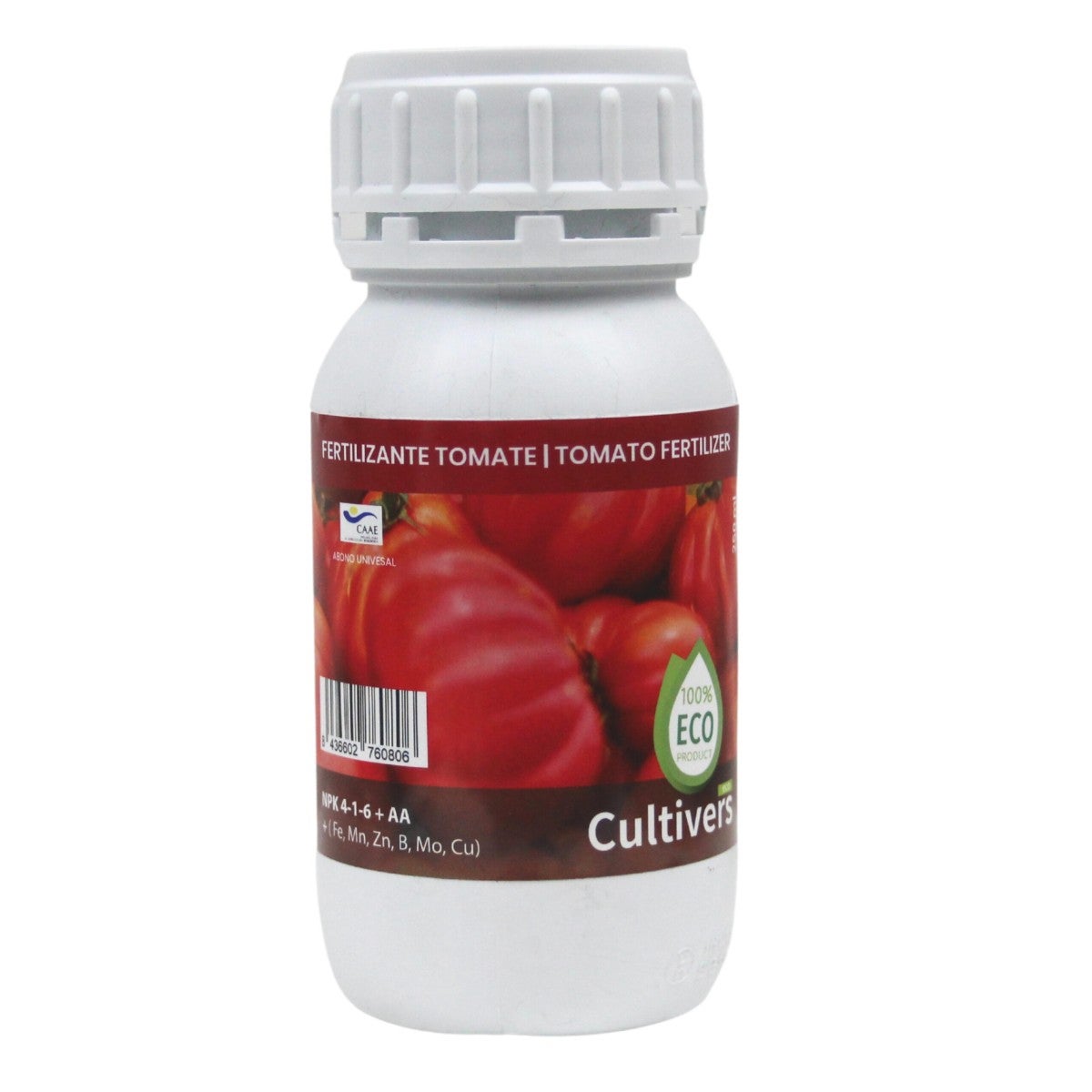 CULTIVERS Adubo Tomate Orgânico 250 ml Fertilizante Líquido 100