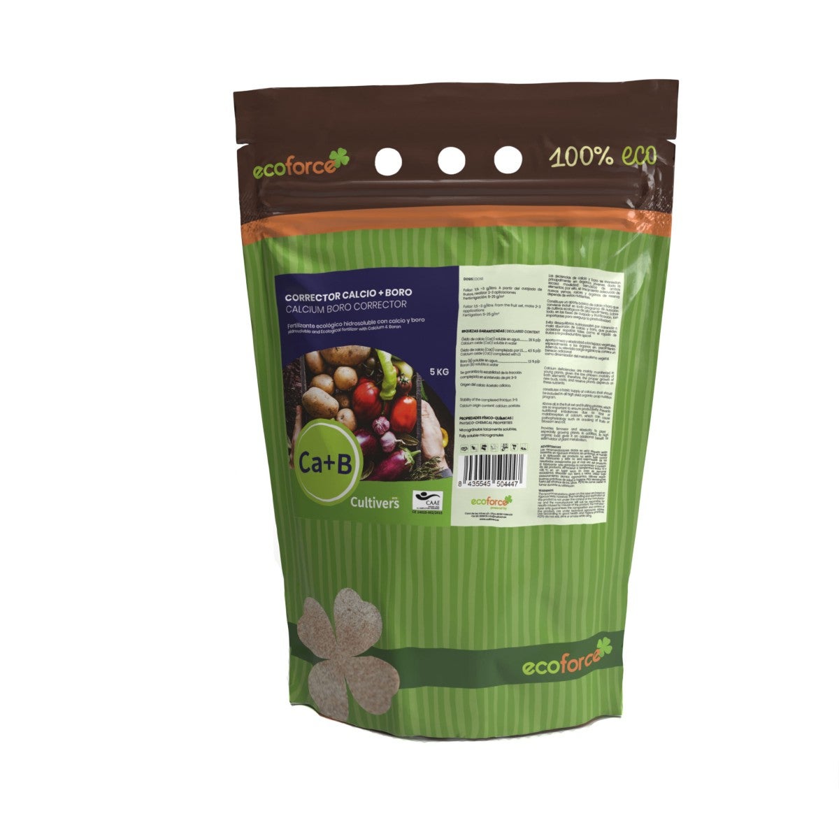 Cultivers Abono Calcio Y Boro Kg Fertilizante Ecol Gico Soluble