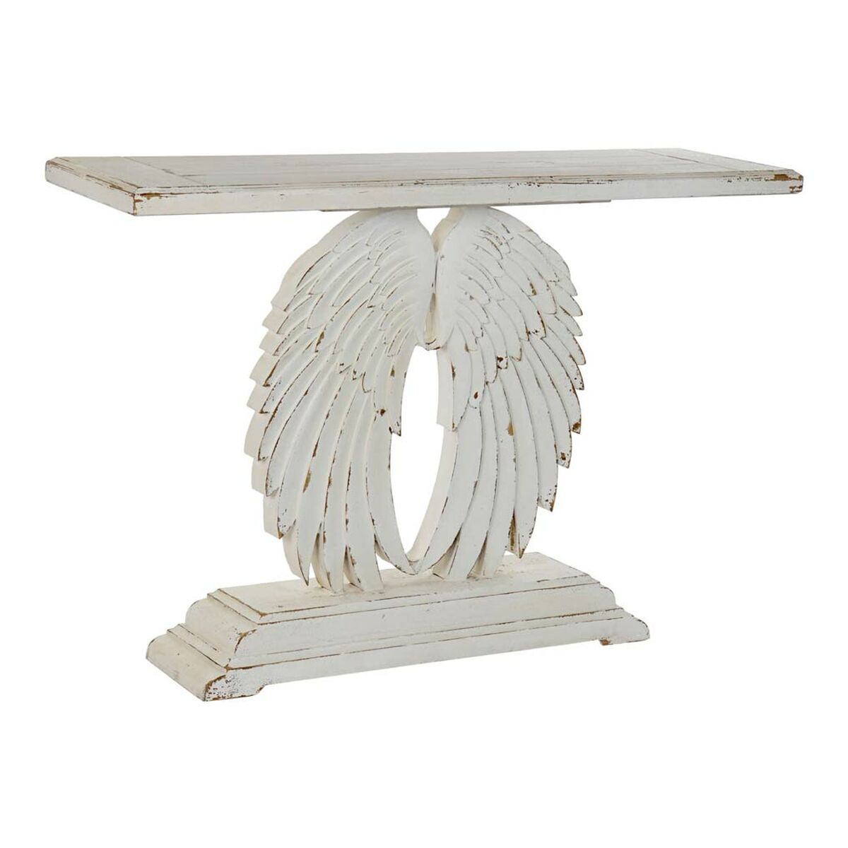 Console DKD Home Decor Sapin Blanc 150 X 40 X 101 Cm Leroy Merlin