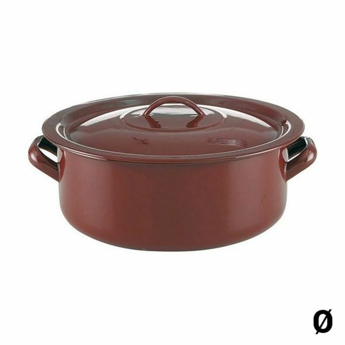 Casserole Avec Couvercle Quid Classic Marron Acier Maill Cm