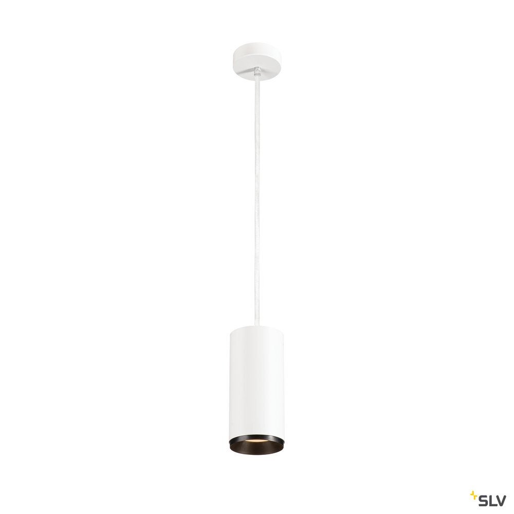 Suspension Int Rieure Slv Numinos L Blanc Noir Led W K