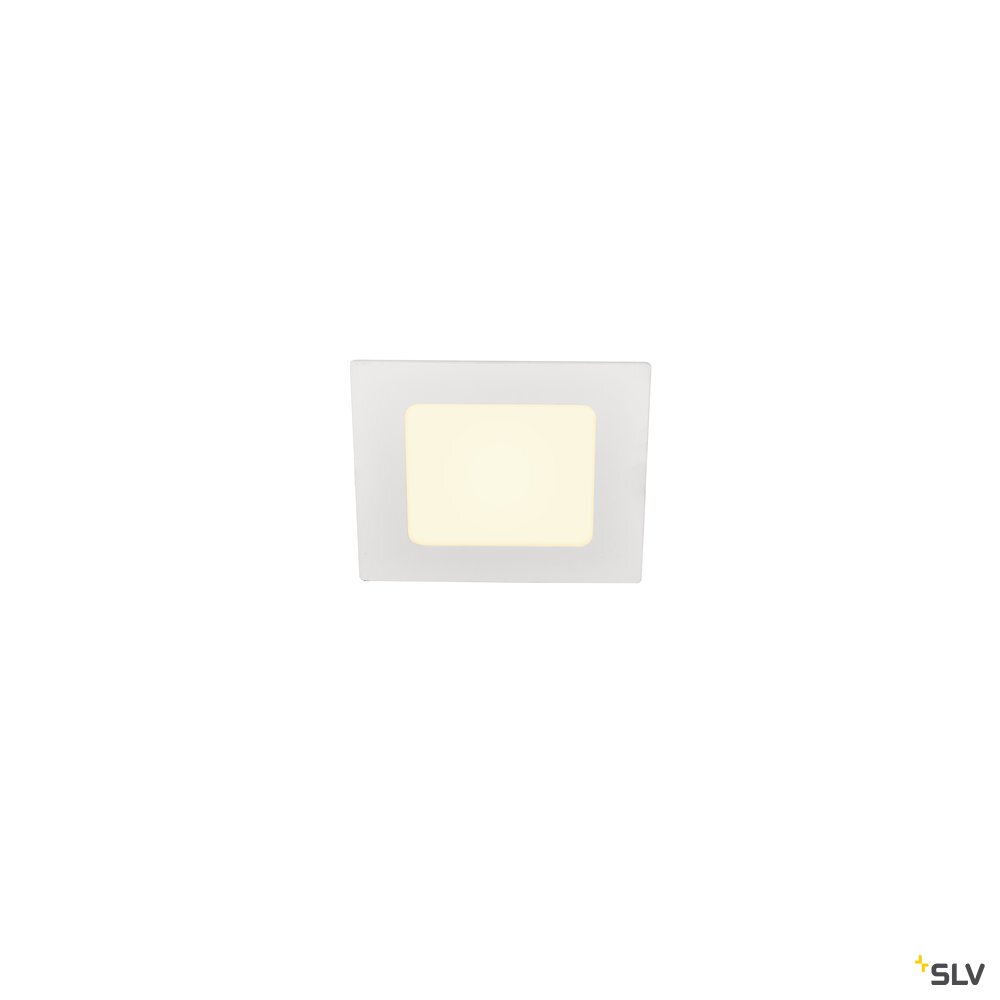 Encastr De Plafond Int Rieur Slv Senser Carr Blanc Mat Led W