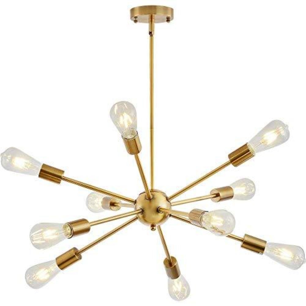 Sputnik Lampadario Modern Lusso Lampada A Sospensione Con E Luci