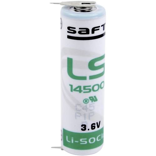 Pile Sp Ciale Lr Aa Lithium Saft Ls Pf Picots Souder En U