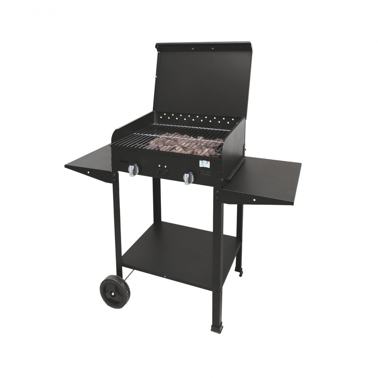 Barbecue A Gas Con Pietra Lavica Cm 54 X 43 5 X 90h Modello Zeus