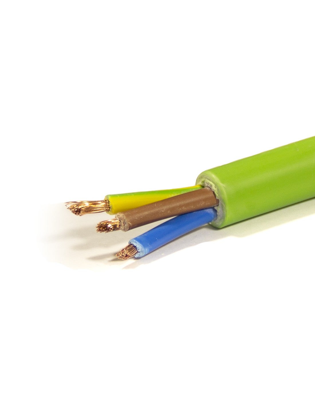 Cable Al Corte Metrosmanguera X Mm Verde Flexible Libre De