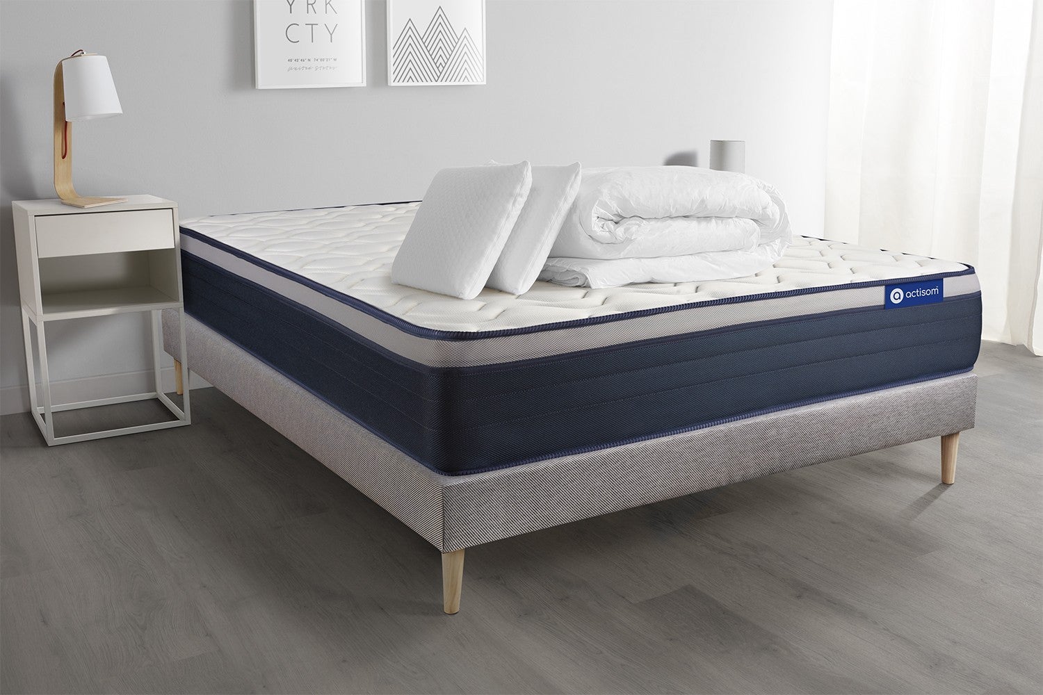 Matelas X Cm Actilatex Max Latex Et Memoire De Forme Ep