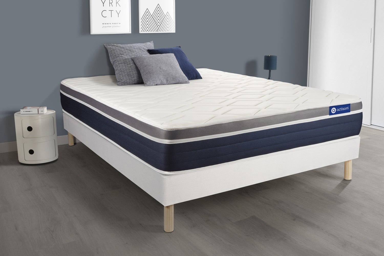 Ensemble Matelas X Cm Actiflex Confort Ressorts Ensach S Et