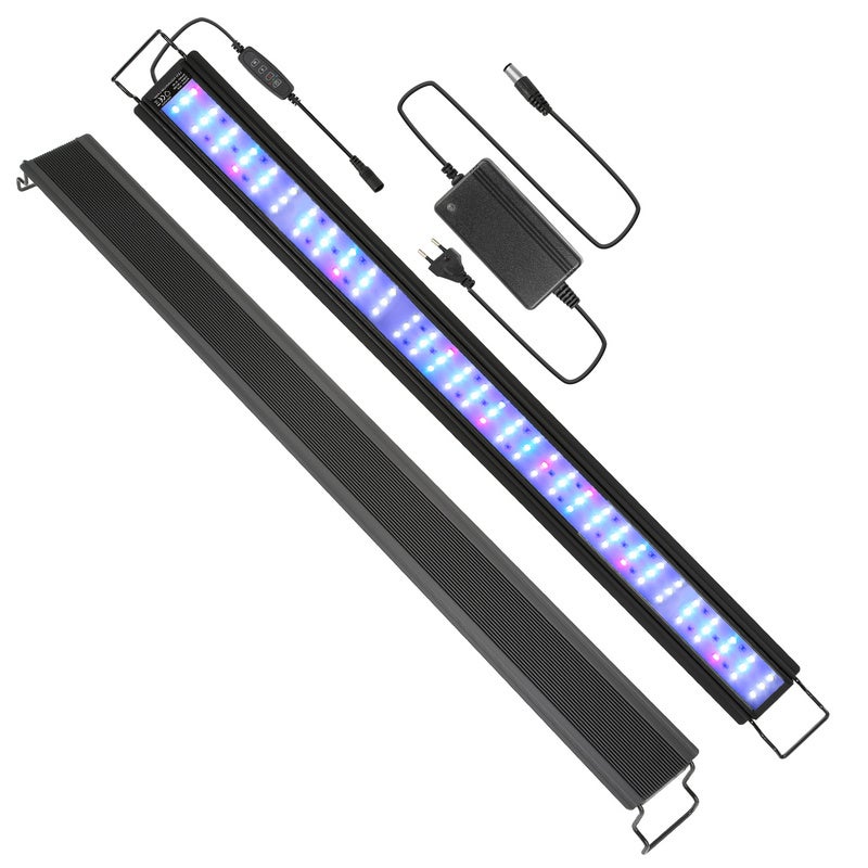 W Aquarium Led Avec Minuterie Coquillage D Coration Rvb Tanche