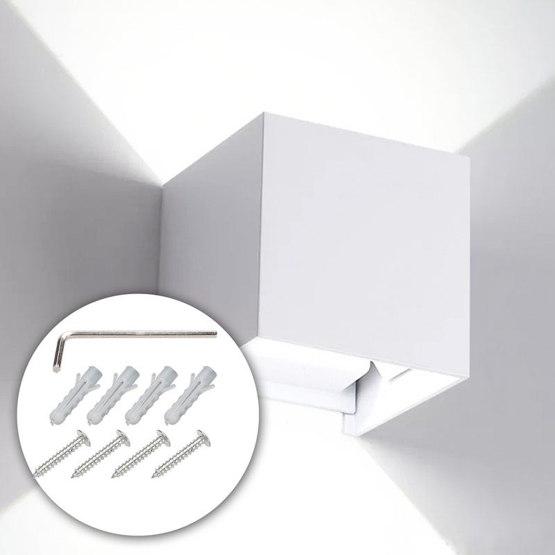 Applique Da Parete A LED Bagno Up Down Light Applique Da Parete Moderna