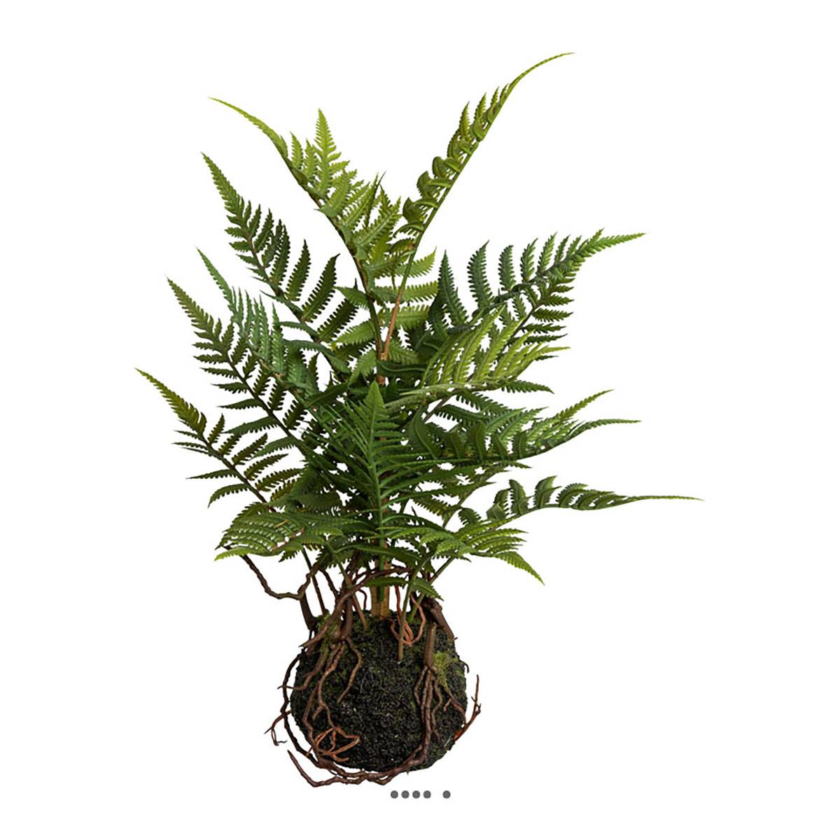 Kokedama Plante Suspendue Artificielle Foug Re H Cm Leroy Merlin