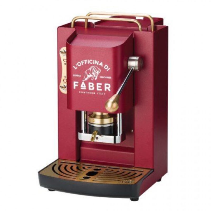 Faber Pro Deluxe Macchina Per Caffe Con Pressacialda In Ottone