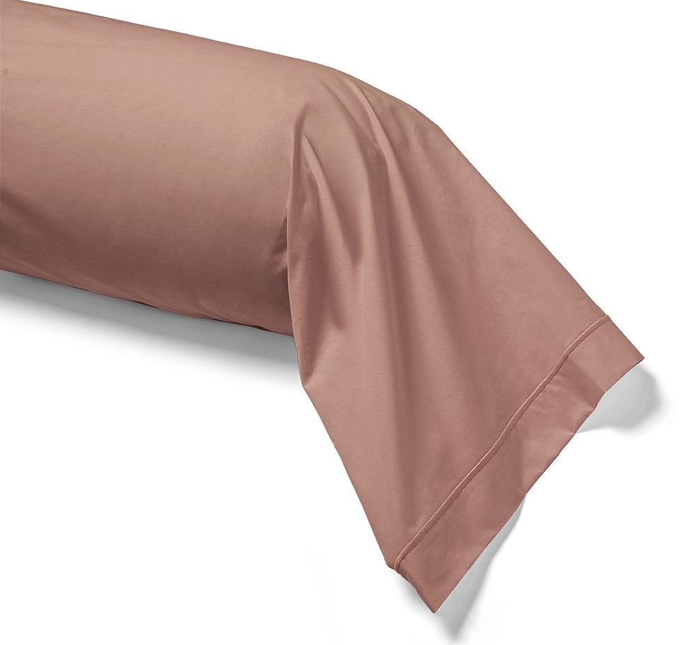 Taie De Traversin Percale Fils X Nude Ligne Du Blanc