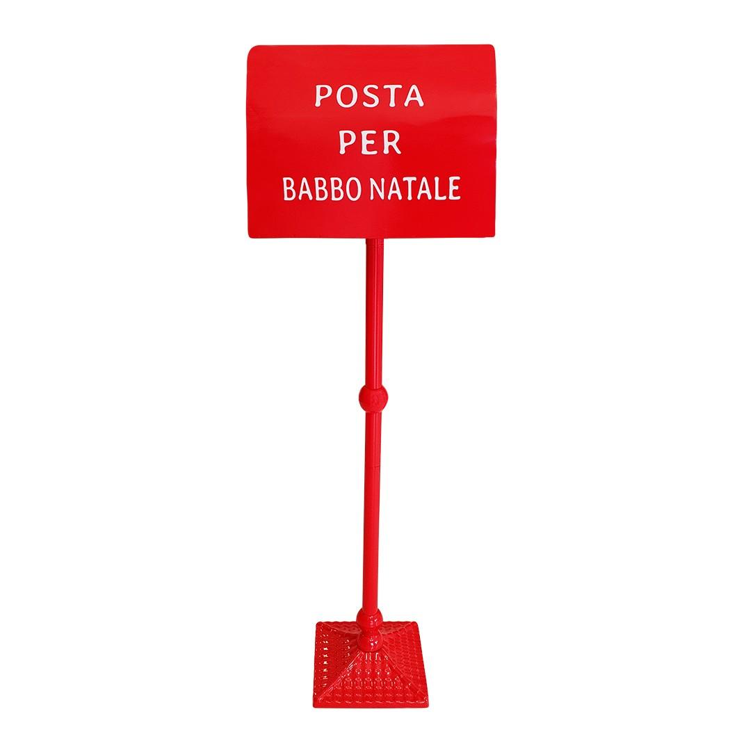 Cassetta Della Posta Di Babbo Natale Cm Rossa Leroy Merlin