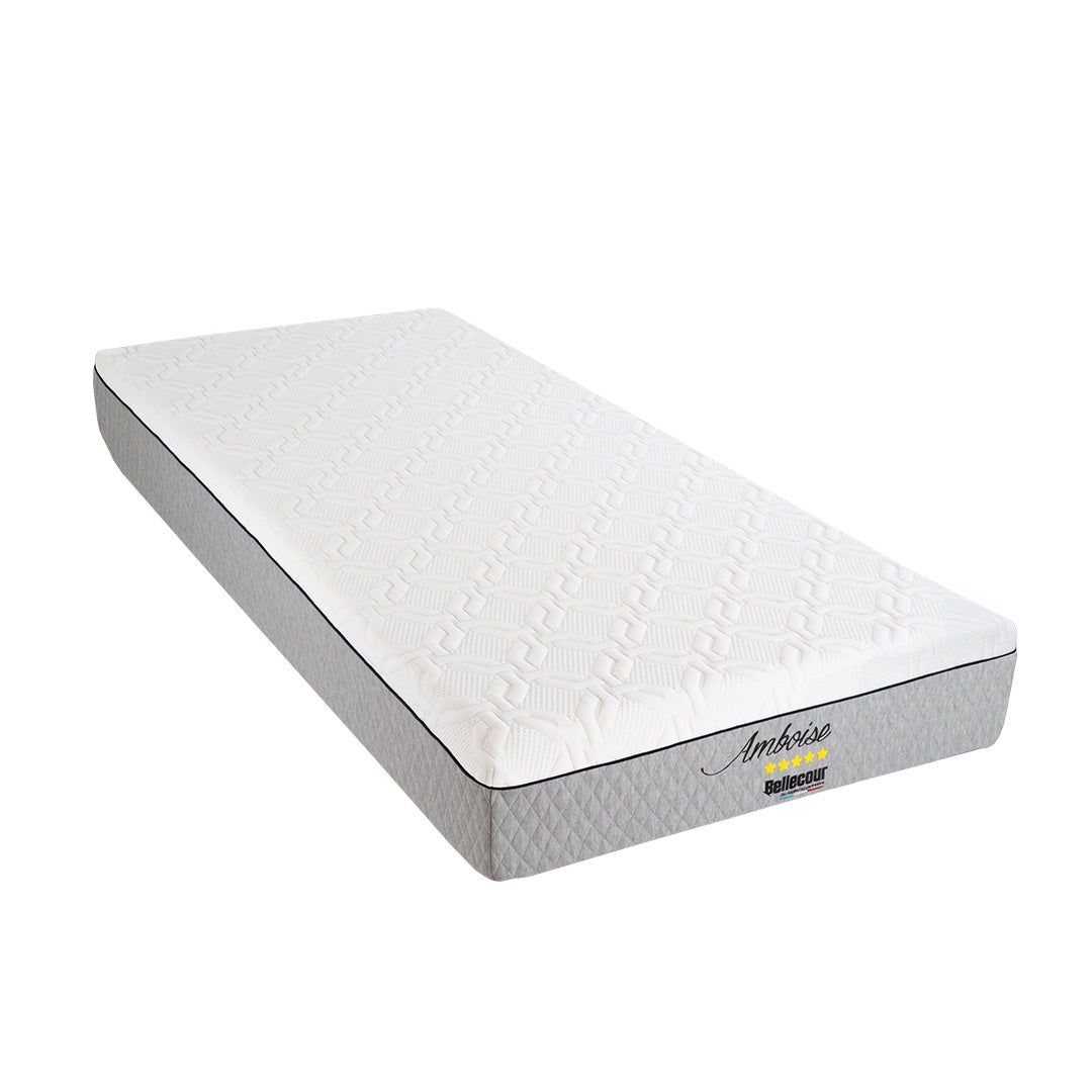 BELLECOUR LITERIE Matelas AMBOISE 90x190 cm Mousse à mémoire de