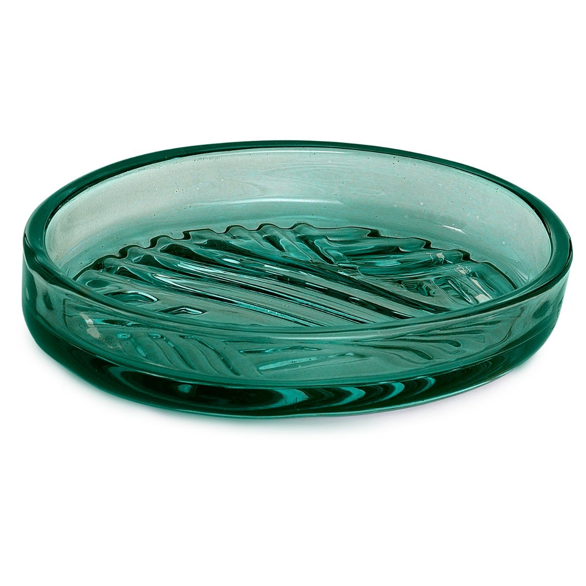 Porte Savon En Verre Vert Fiordaliso Leroy Merlin