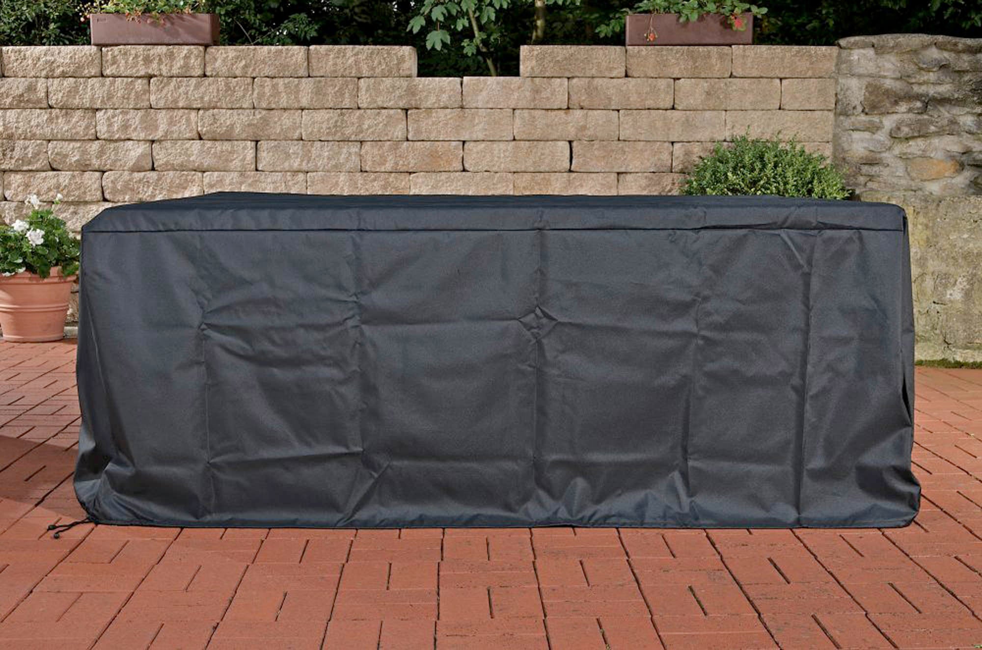 Copertura Mobili Da Giardino 225x225x65 Cm Paradiso Nero Leroy Merlin