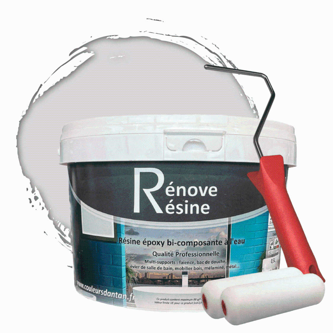 Peinture Résine multisupport Intérieur 0 5L Faïence Carrelage