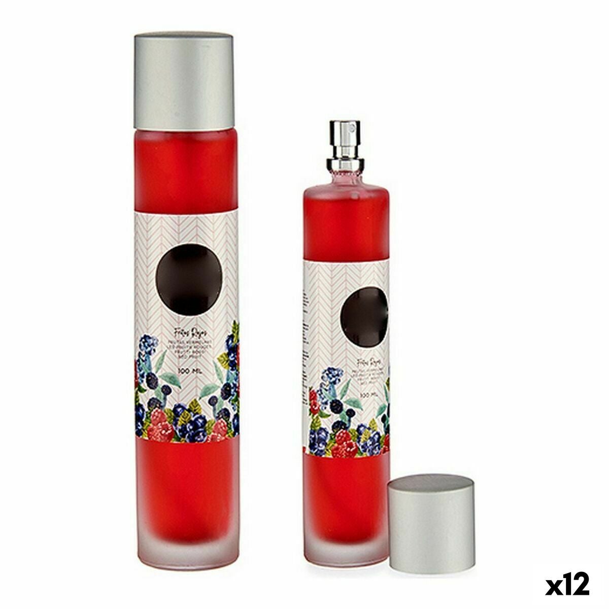 Diffusore Spray Per Ambienti Frutti rossi 100 ml 12 Unità Leroy