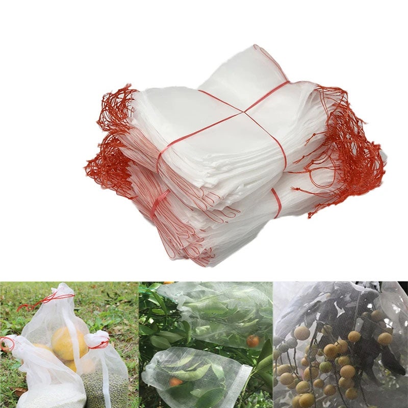 Pcs X Fruits De Protection Des Plantes Avec Sac En Filet